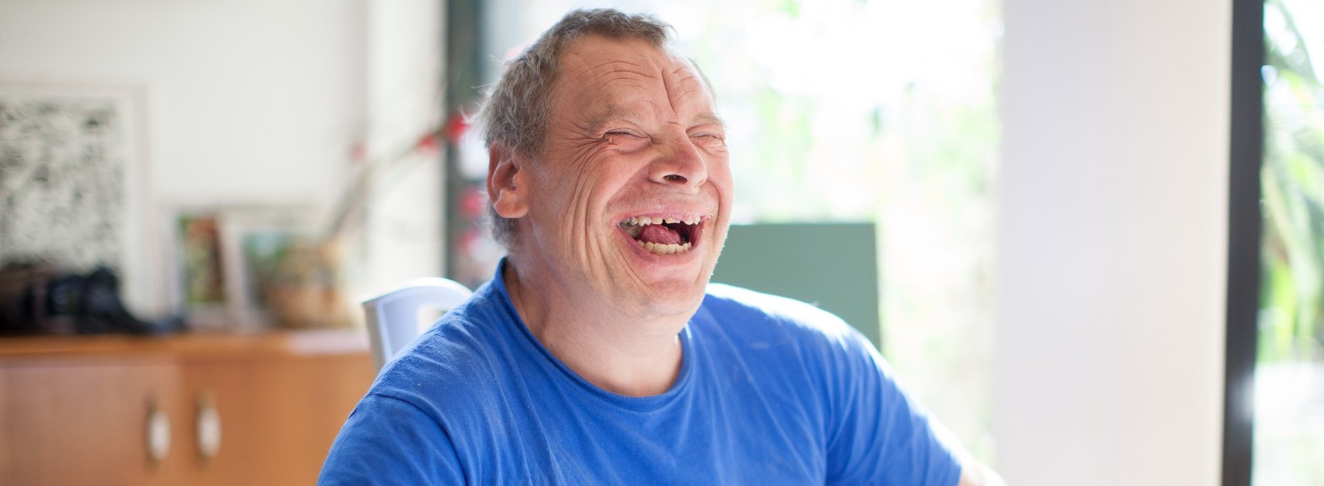 Image of man smiling