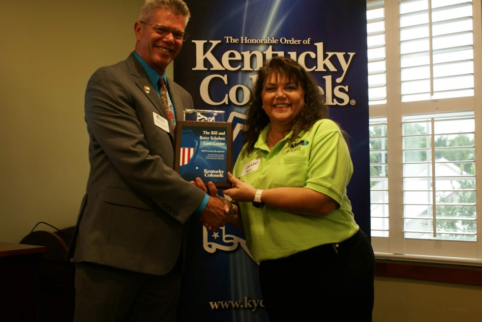 Scheben Care Center Awarded Grant From Kentucky Colonels